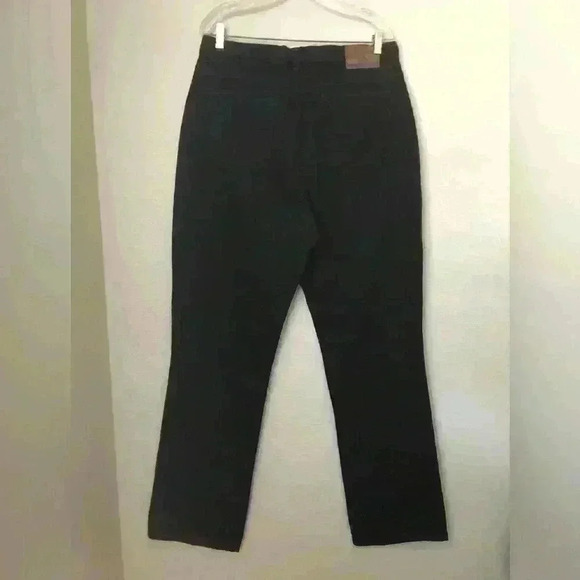Vtg St John's Bay Black Boot Cut Jeans Women 16 Tall - Picture 8 of 14